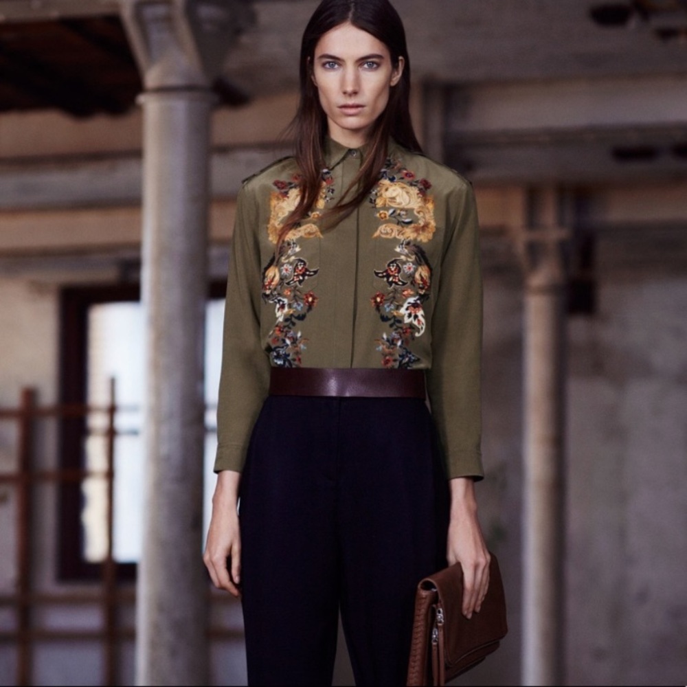 AllSaints Rivet Rodeo shirt WH039H